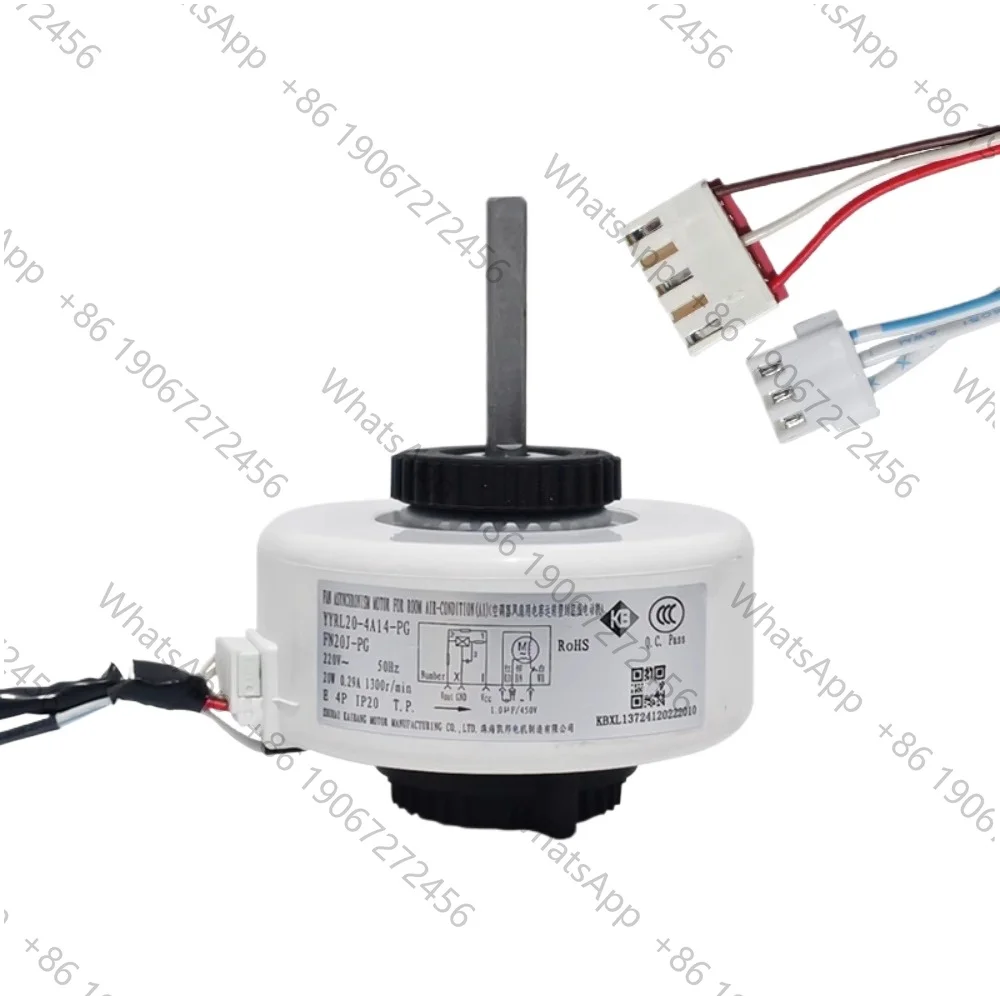 Air Conditioner Indoor Unit AC Fan Motor YYR20-4A8-PG AC220V 50Hz 20W 1300r/min FN20J-PG Conditioning Parts