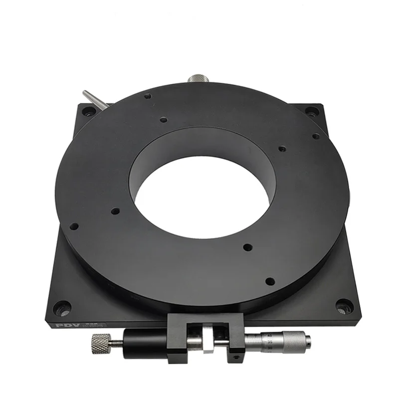 PT-R160 manual hollow rotating platform, fine-tuning 360 degrees
