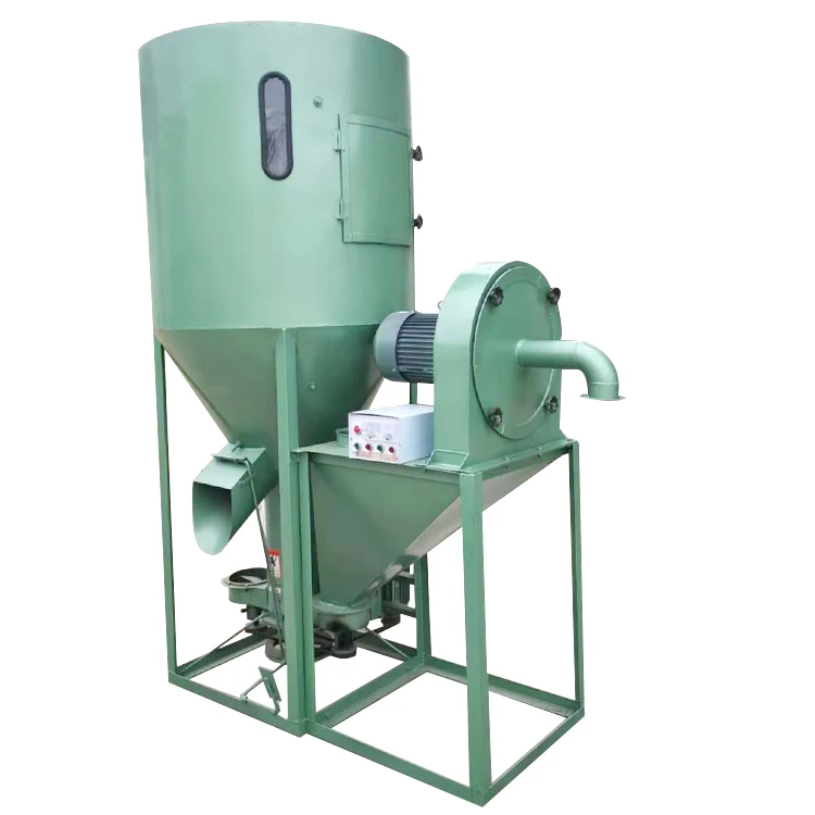 

Poultry Feed Grinding Mixing Machine Mixer And Crusher Machine For Animal Feed