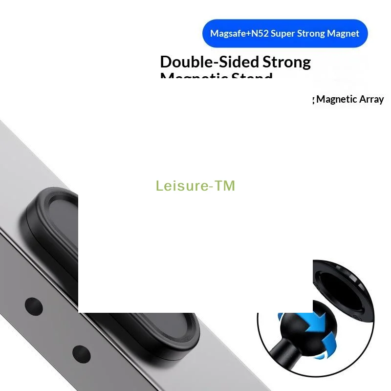 ~Magnetic Phone Holder 360° Adjustable Golf Cart Gym Equipment Stand For Phone Universal Lazy Mobile Phone Stand