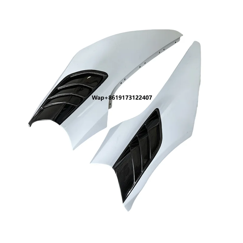 

High Quality Carbon Fiber R Style Front Mudguard Body Kit for 720S Upgrade