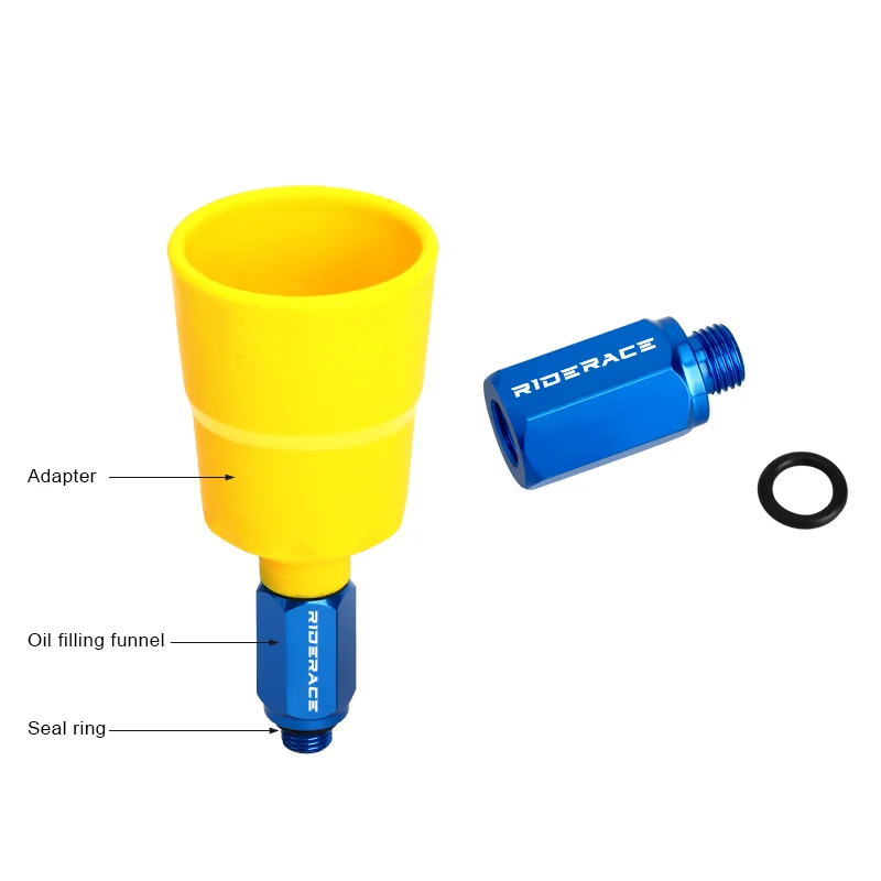 Bicycle Oil Funnel Bleed Kit Bike Hydraulic Disc Brake Bleed Funnel Adapters For Shimano SLX/XTR MTB Hand Shift Repair Tools