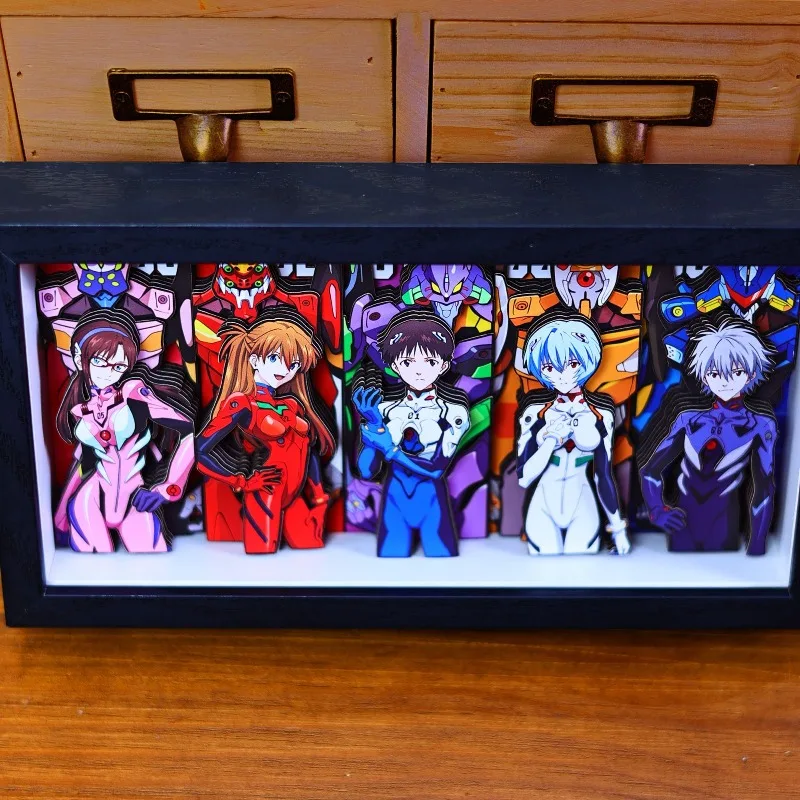 

Креативная 3D бумага из ЭВА, картина Шинзи Рей Сорю Мисато, аниме, фигурка, товары, игрушка, Рождественский подарок, настольные товары в стиле аниме