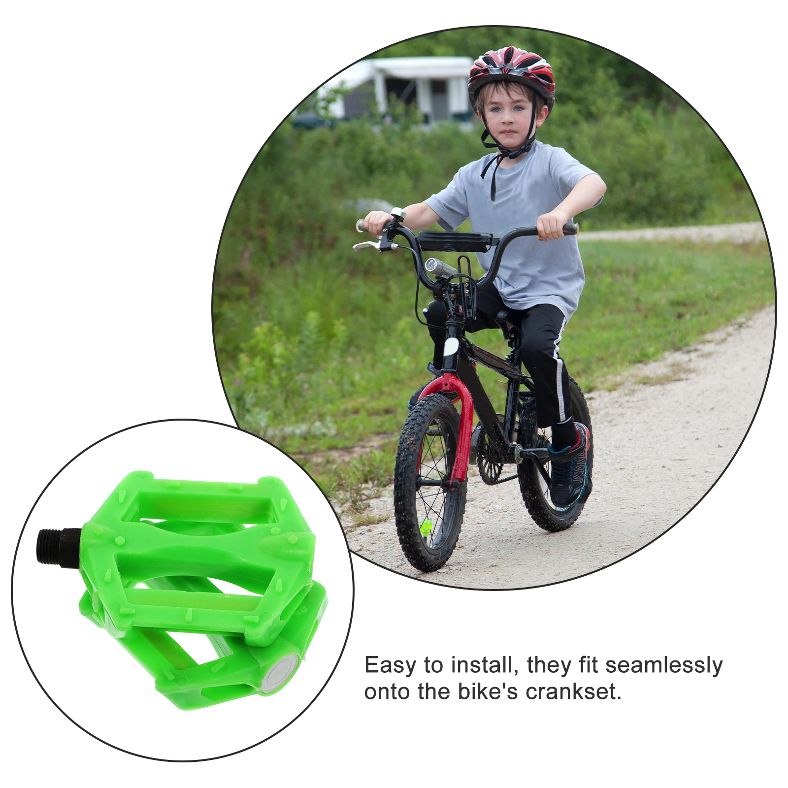 

5pcs 5 Count Bike Accessories for Adult Bikes Bicycle Pedal Straps Pedals with Toe Cage Clips