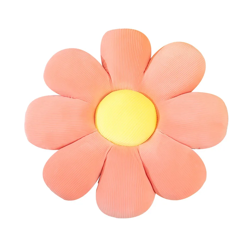 Daisy Flower Pillow Stuffed Sofa Throw Pillow Office Sedentary Chair Cushion Sunflower Tatami Floor Cushion Butt Relaxing Pad