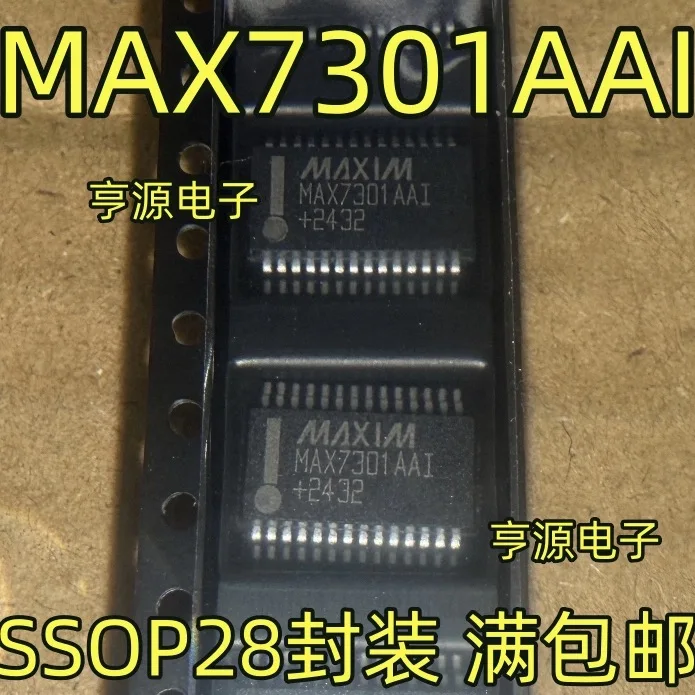 

MAX7301AAI 7301 SSOP-28 MAX7301AAI+T