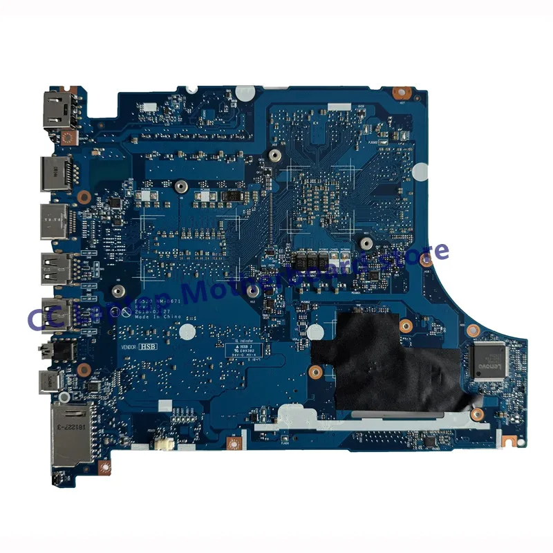 NM-B671 Voor Lenovo 330-15ICH 330-17ICH Laptop Moederbord Met I5-8300H/I7-8750H CPU N17P-G0-A1 GTX1050 RAM: 0 GB/4 GB 100% Getest