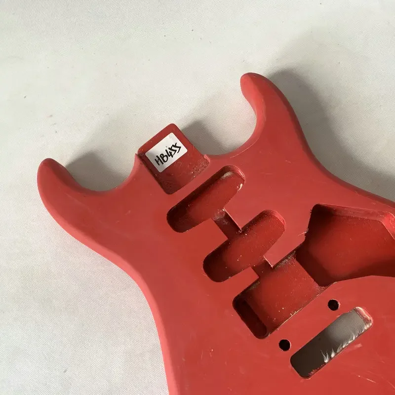 HB455 Red Color ST Guitar Body SSH Pickups 2 Pivots Tremolo Strato Electric Guitar Replace and DIY Parts Right Hand