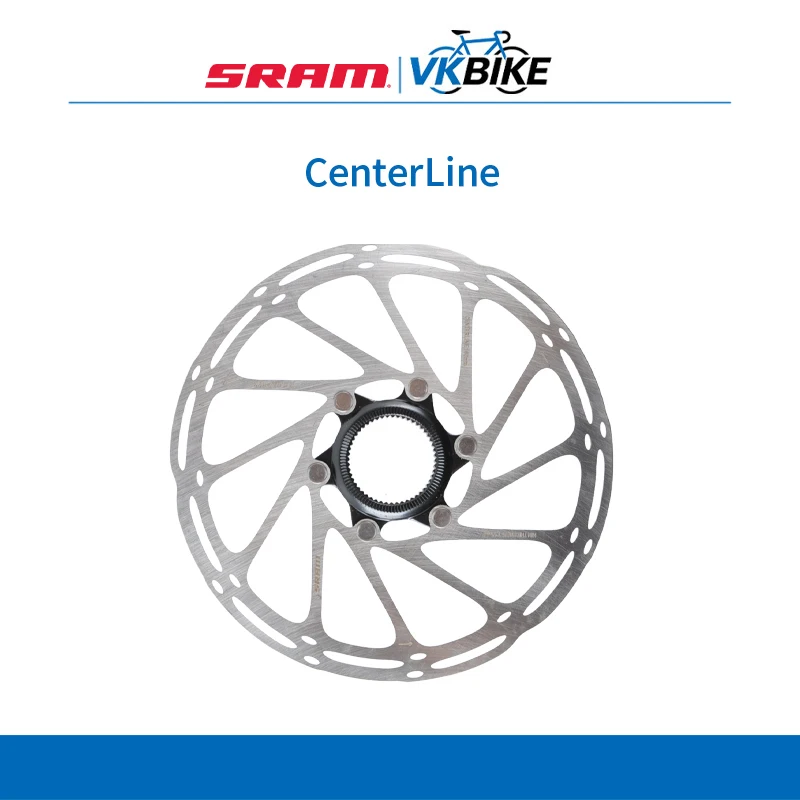 Rotor de freno de disco SRAM CenterLine, bloqueo central, 200mm, 180mm, 160mm, discos de línea central, rotores para bicicleta de montaña y carretera