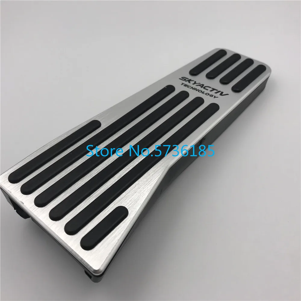 Car Gas Pedal Cover For Mazda 3 Axela BP CX-30 CX30 MX-30 2019 2020 2021 2022 2023 Accelerator FootRest Decorate Metal Refit Pad