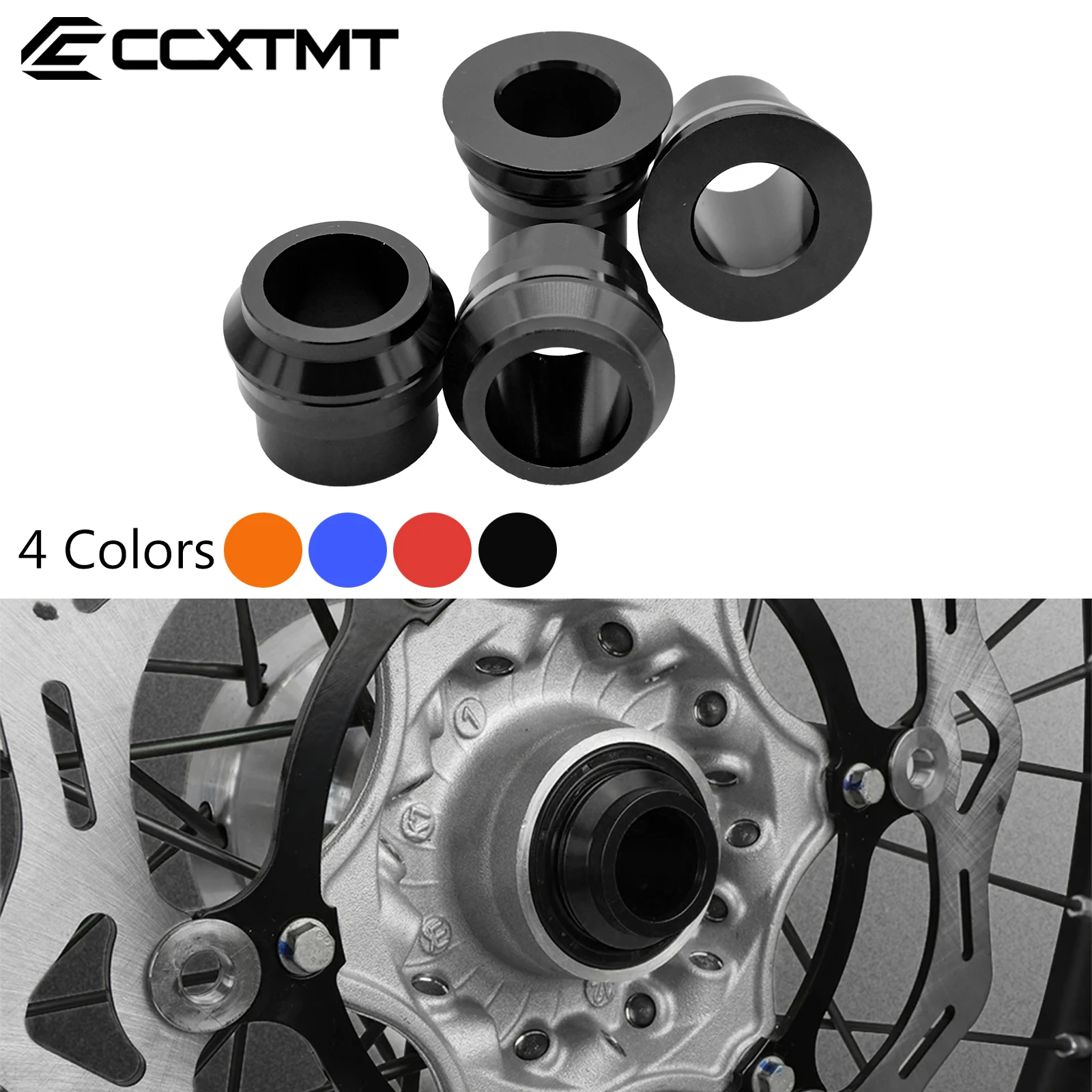 Front Rear Wheel Axle Hub Spacer For Husqvarna TE TC TX FE FC FX For KTM EXC EXCF EXCW XCW XCFW SX SXF XC XCF 125-530 2008-2023