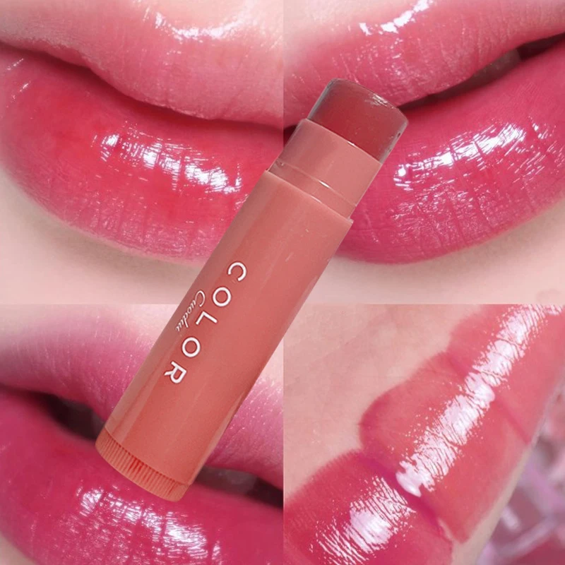 Jelly Moisturizing Lipstick Natural Cherry Anti-cracking tazza antiaderente balsamo per le labbra riparazione profonda labbra durature cura cosmetici per il trucco