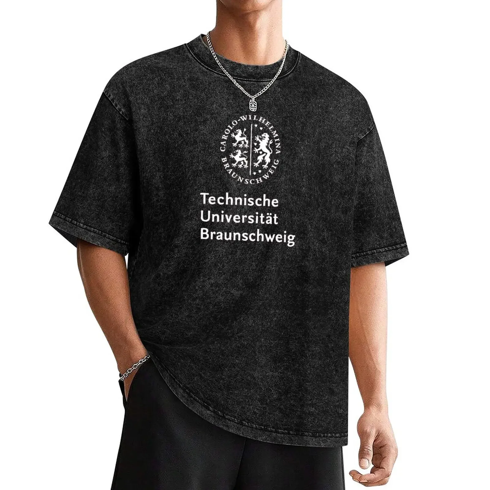 

Technical University of Braunschweig 2 T-Shirt sports fans blacks mens designer t shirt