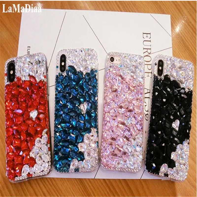 

Luxury Glitter Bling Diamond Rhinestone Cover for iPhone, Soft TPU Cover for iPhone 16 Plus 15 14, 13, 12, 11 Pro Max, XS, XR,