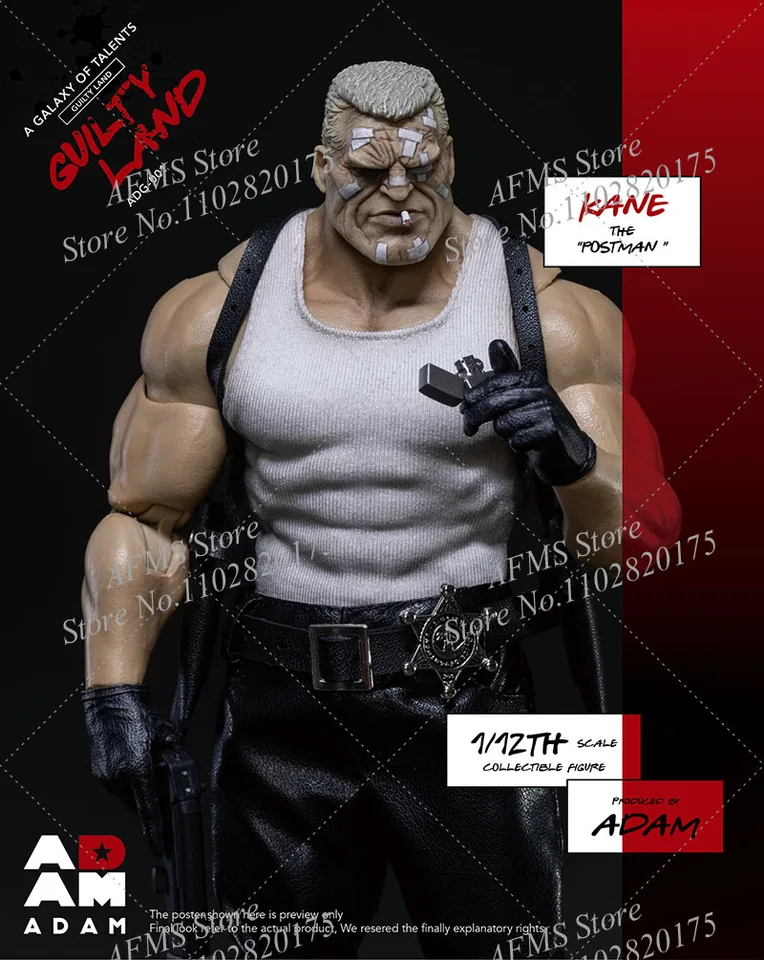 MUFF ADAM ADG-001 1/12 Scale Collectible Figure Marv Cyber City