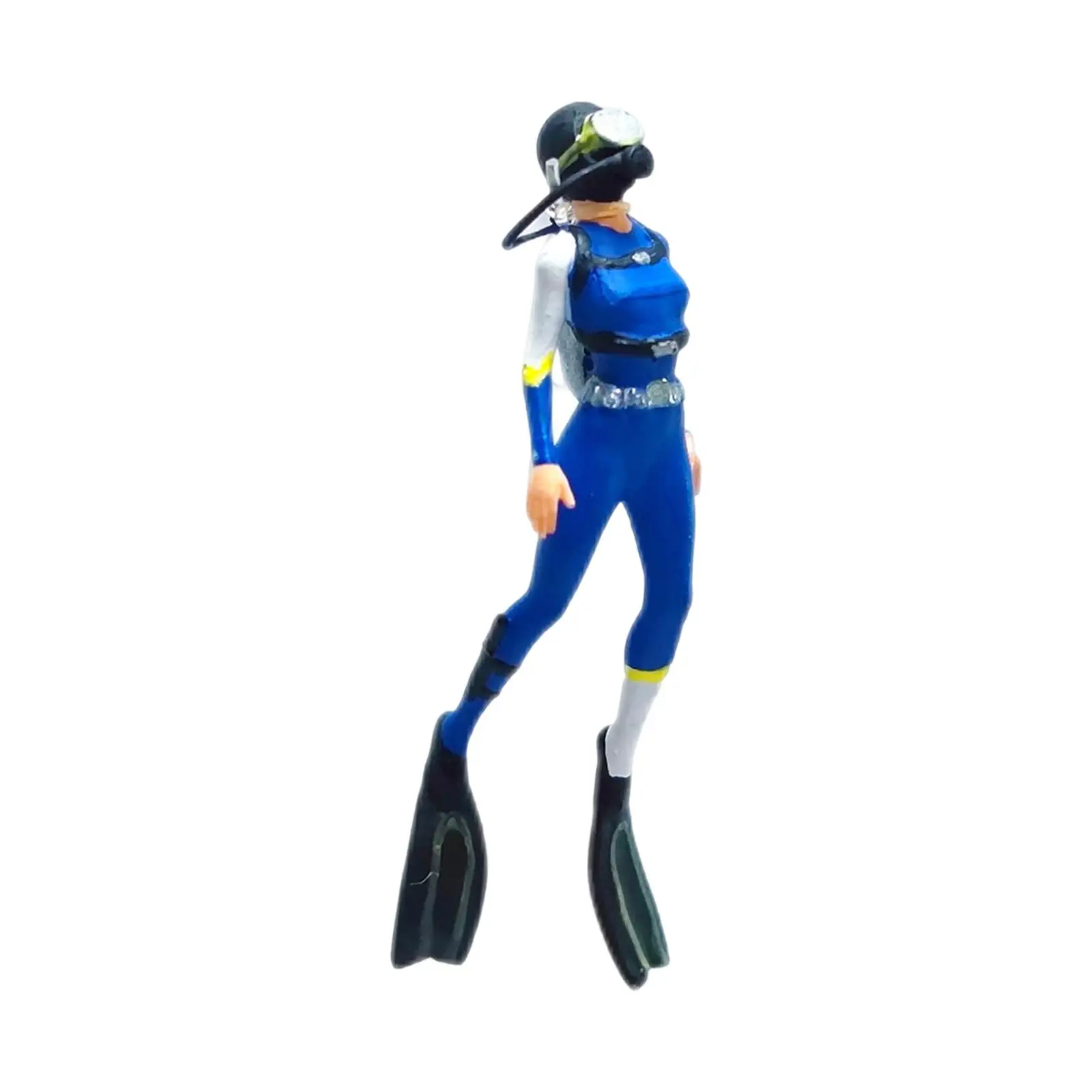 

Фигурки 1/64, фигурки людей для миниатюрных сцен, реквизит для фотосъемки, синий цвет