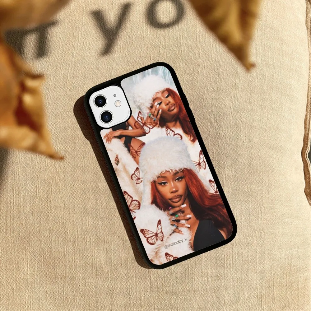 SZA SOS Albums Singer Phone Case Silicone PC+TPU Case For iPhone 14 11 12 13 Pro Max 8 7 6 Plus X XR Hard Fundas