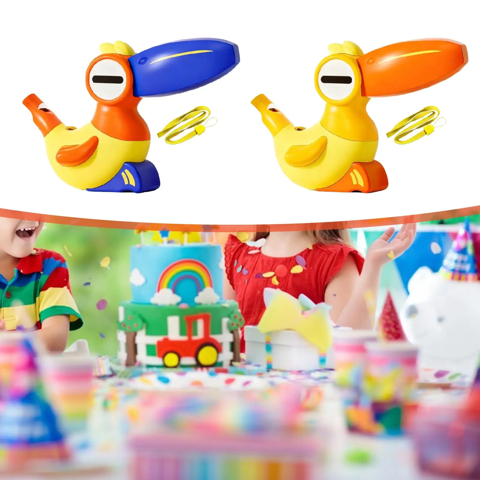 Vogel Waterfluit Vroeg Educatief Cadeau Lichtgewicht Schattig Lawaaimaker Vogeloproep Fluitje Muziekinstrument Speelgoed Jongens Meisjes