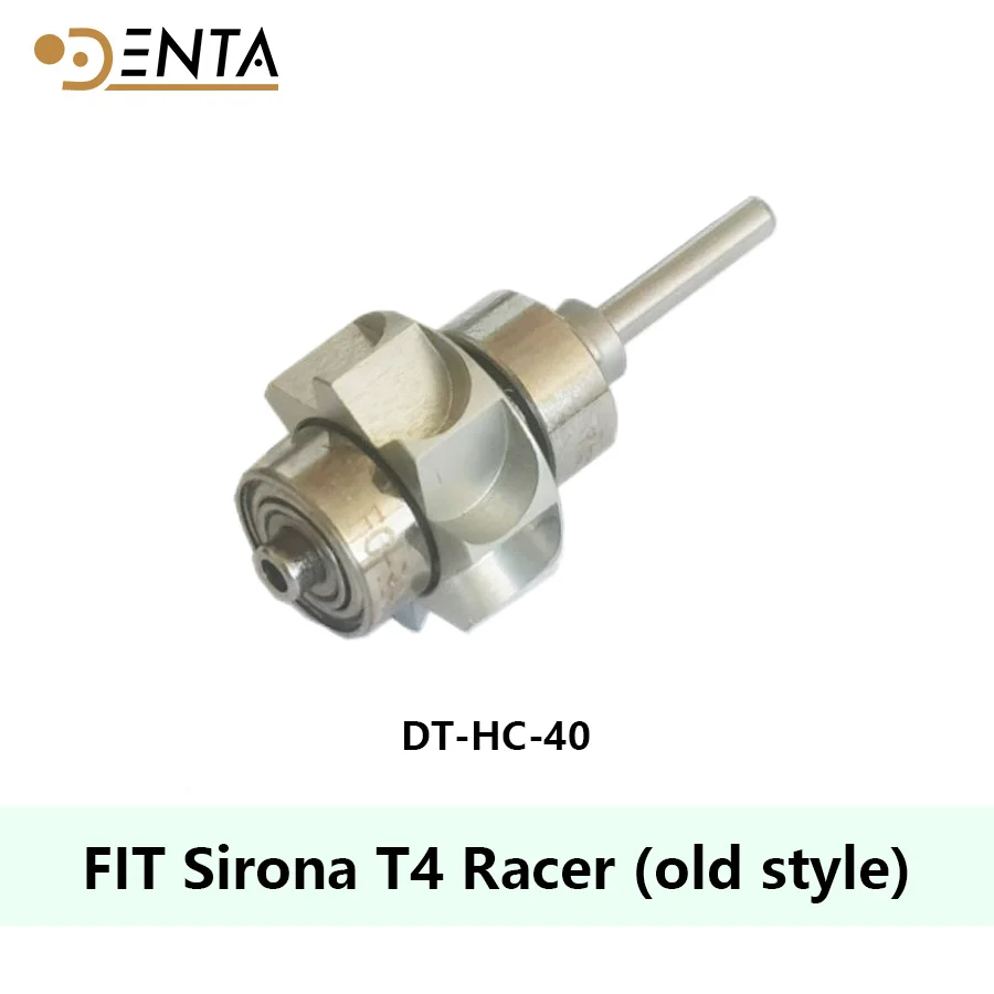 40 Dental High Speed Handpiece Turbine Cartridge fit Sirona T4 Racer Old Push Button Handpiece Ceramic Bearing Dental Cartridge