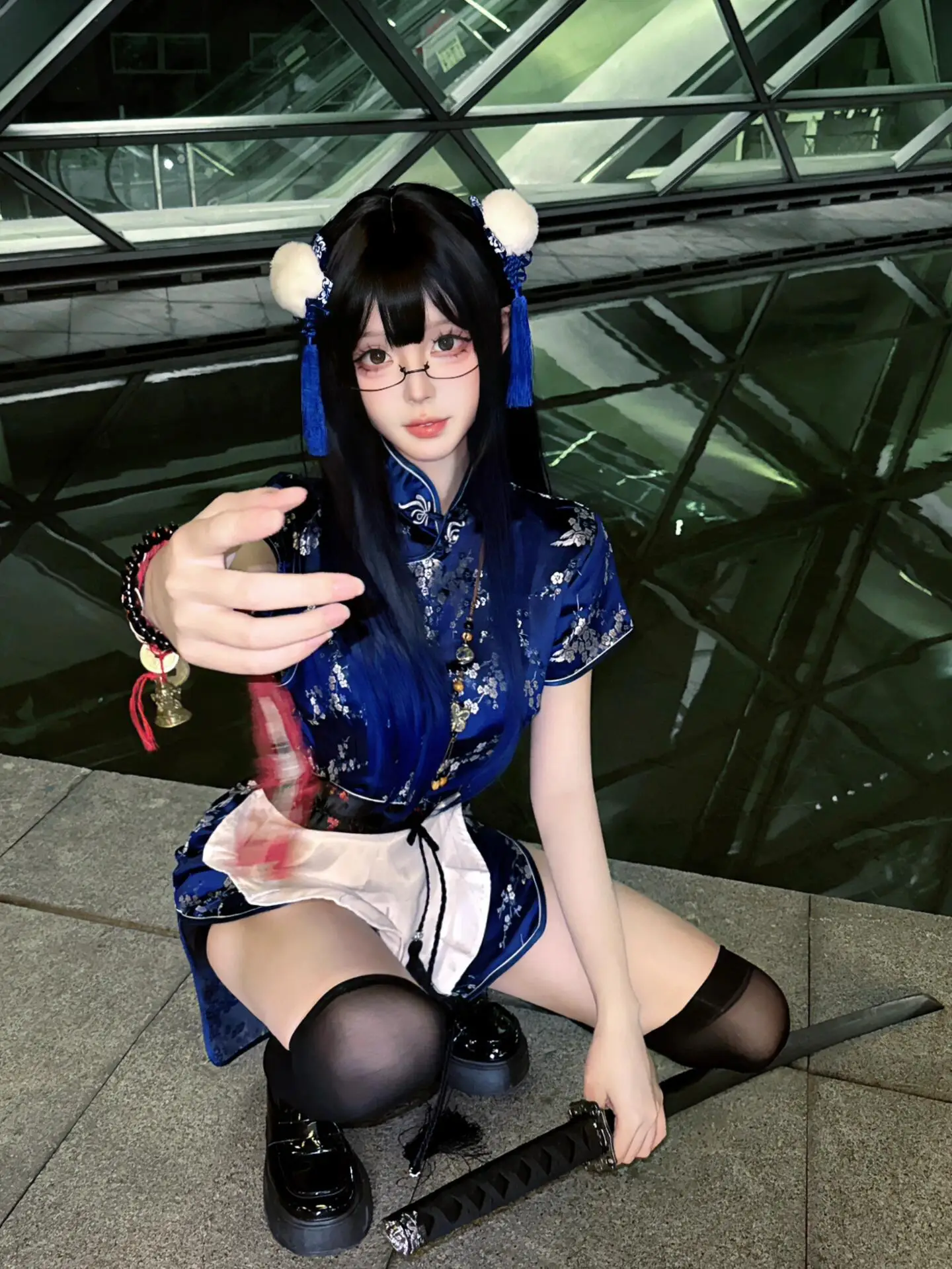 Nowy chiński Sle Dr loween Cisas Cosplay orm ort Sve Maid orm ort Strój na co dzień