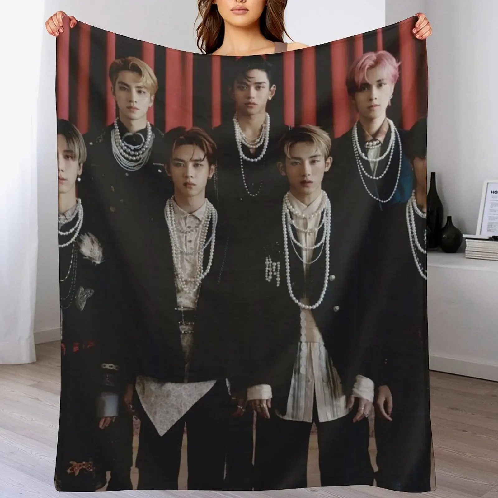 

WAYV - KICK BACK Throw Blanket christmas decoration Plaid on the sofa Hairys Kid'S Blankets