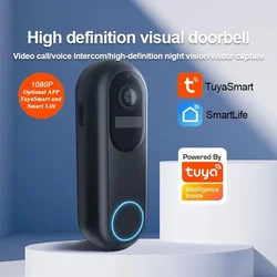 Tuya Smart Video Türklingel drahtlose Türklingel wasserdichte Nachtsicht Smart Home Video Intercom Kamera Home Security Schutz