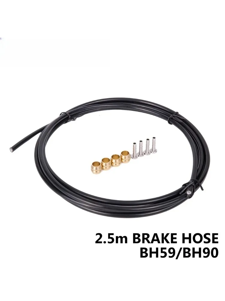 AliExpress NONE Bicycle BH90/BH59 Hydraulic Disc Brake Hose 2.5m with Olive Set for M610 M8000 SLX XT MTB Bike Brake Parts