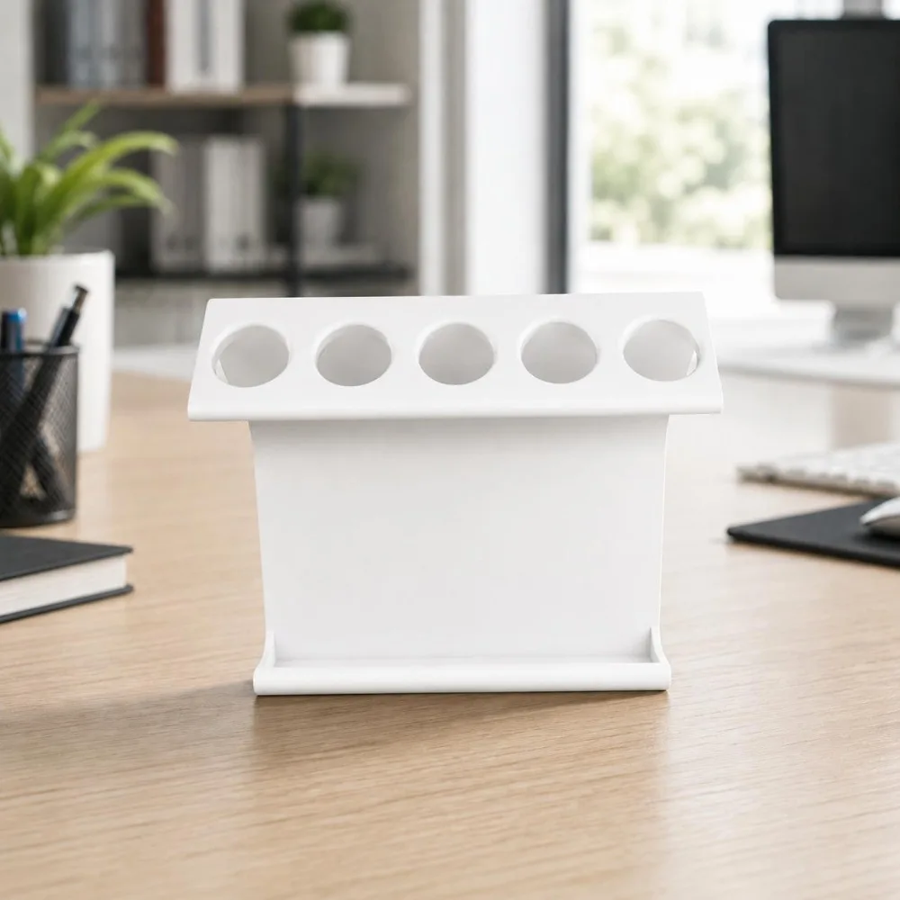 No-Drill Bathroom Multi-Functional Shelf Fashionable Practical Multifunctional Drain Rack 5-Slot Space Saving