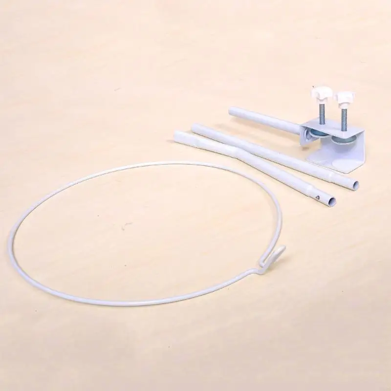 M89C Supporto regolabile per zanzariera Clip-on Lettino per bambini Zanzariera Anello supporto per supporto per rack Set