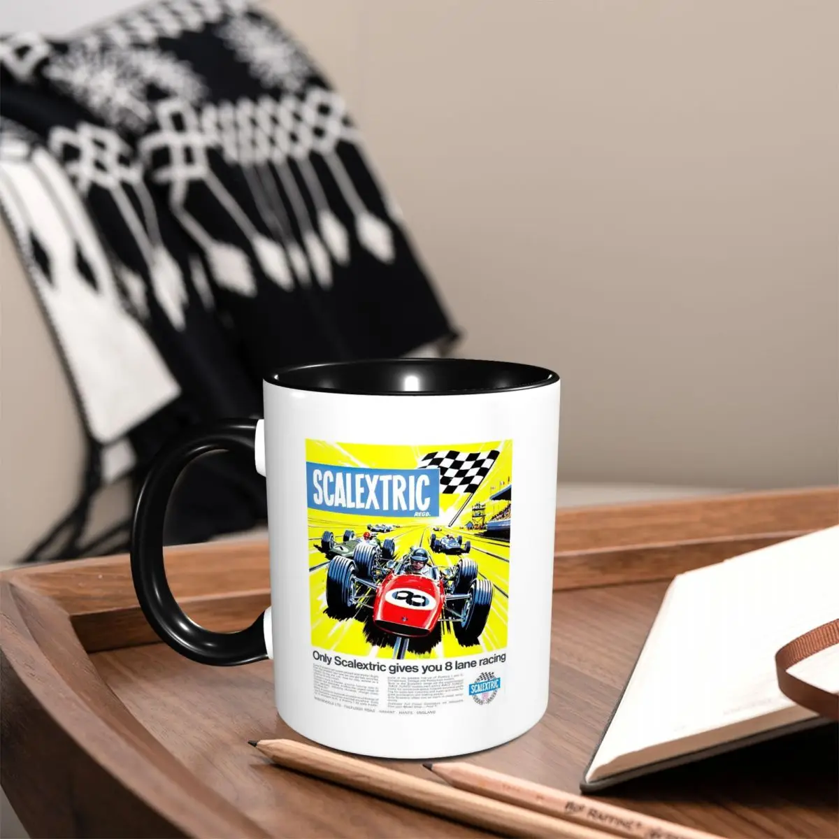 Scalextric Vintage Stuff Mug Funny Ceramic Coffee Cups Tea Mugs Milk Cup Drinkware Gift for Friends