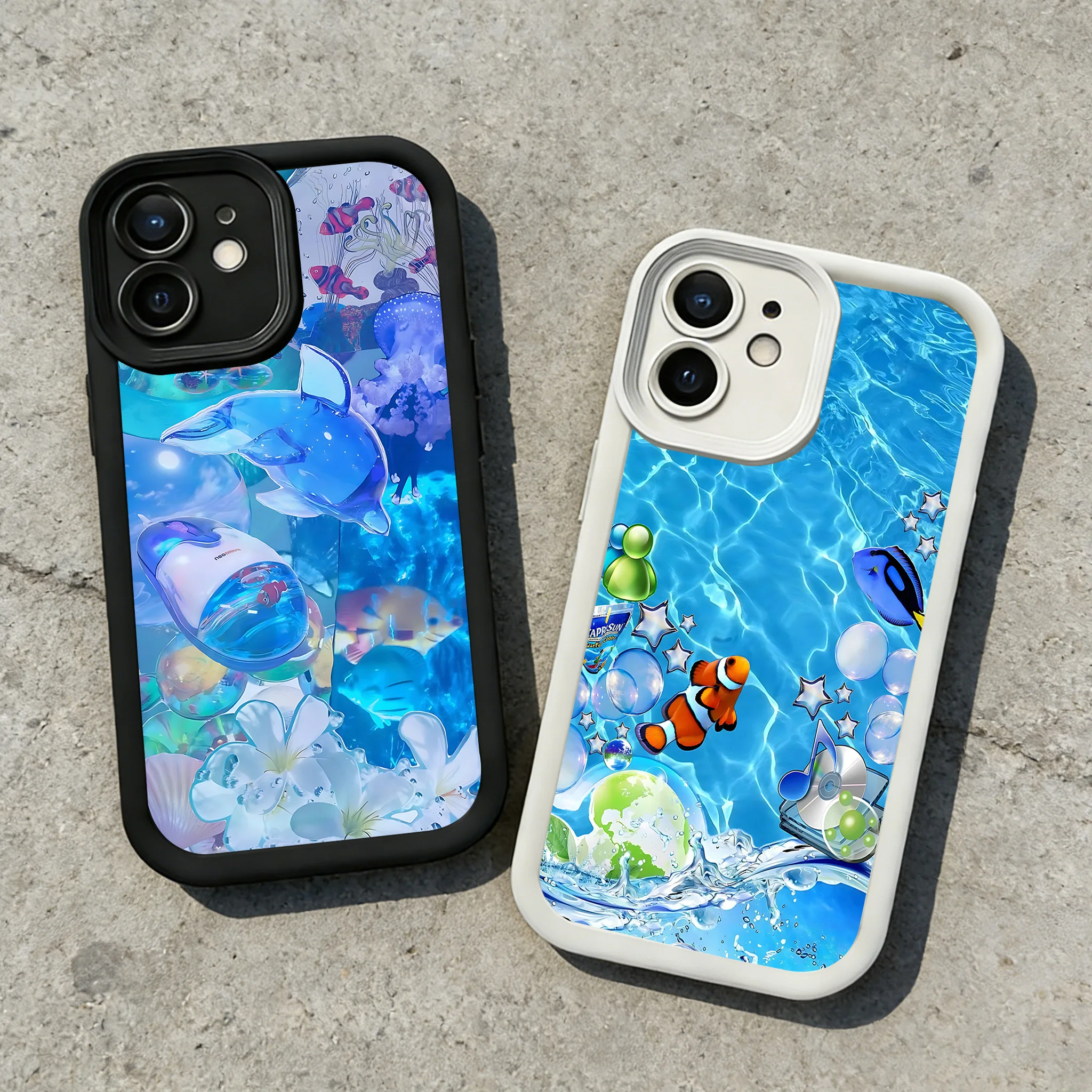 Frutiger Aero Phone Case For Samsung Galaxy A17 A07 A06 A26 A16 A06 A35 A55 A25 A05s A15 A54 A34 A36 A24 4G 5G Soft Back Cover