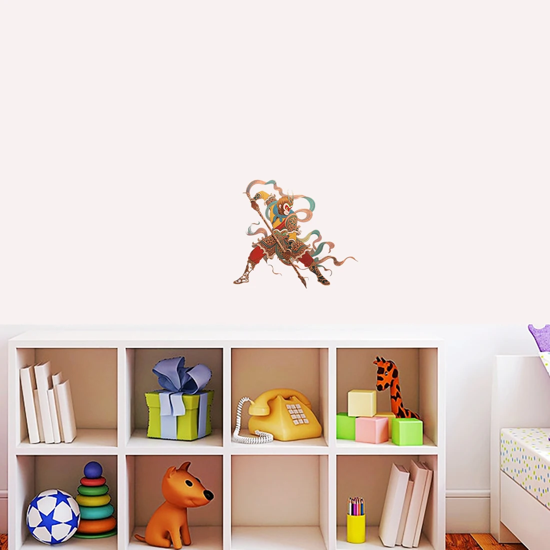 Three Ratels CD403 Mighty Sun Wukong Cartoon Wall Stickers for Home Decoration Car Stickers