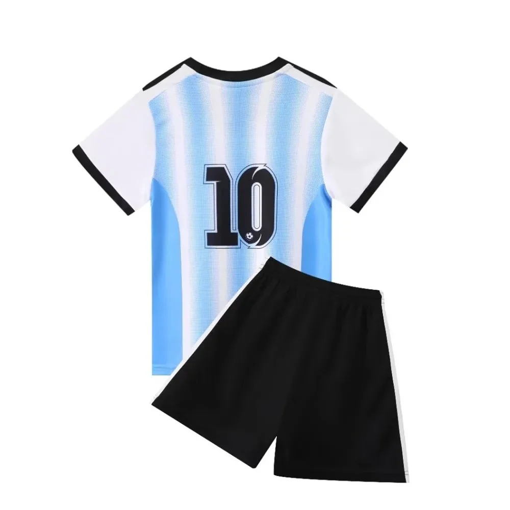 new aldult and Children's sports suit boy girl 10# Fans shirt Training wear games Shirt Men Kids Sets Jersey Kit