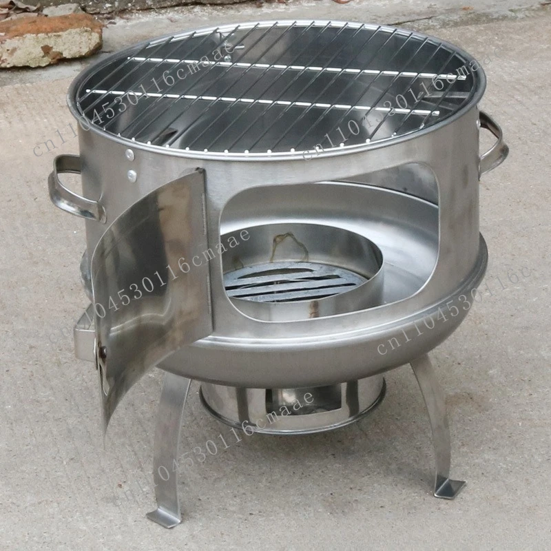 40-Type Multifunctional Hanging Stove Skewers Meat Stove Household BBQ Stove Smoked Bacon Fish Grilled Lamb Chop Leg