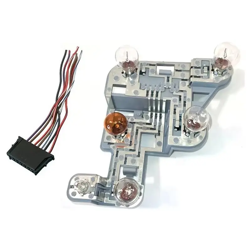 N26R-Tail Light Socket Circuit Board With Bulbs W/Wiring For W204 C-Class 07-10 A2048201500 A2048201600