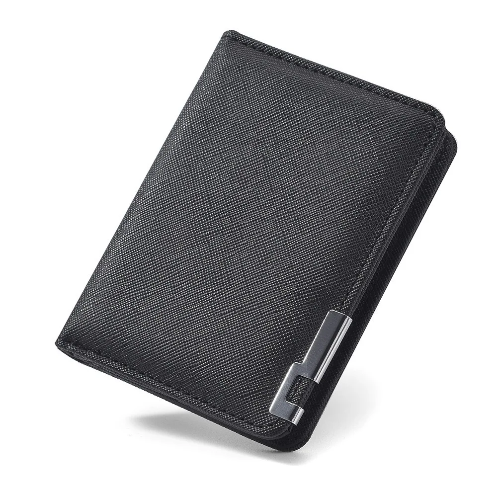 Soft PU Men's Short Wallet Fold Ultra-thin Male Leather Purse Coin Purse Multi-card Slots Card Holder Men Boy Gift