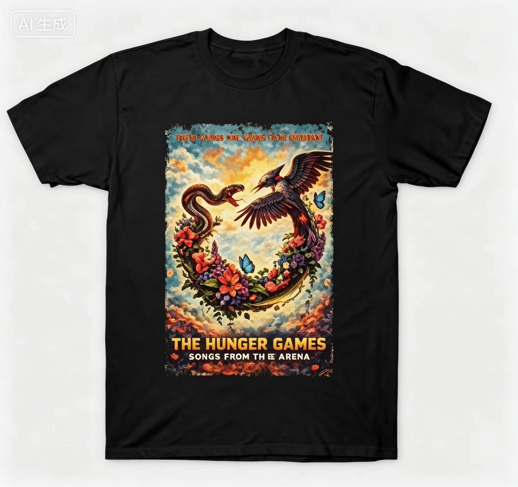 Men's T-shirt Fashion Streetwear2026 New Summer Shirt for The Hunger Games: Sunrise on The Reaping otton Short Sleeved Tees