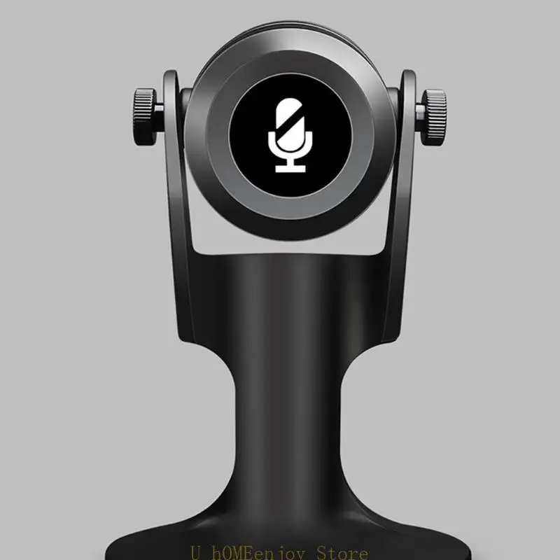 B0KF RGB Colorida Micrófono condensador USB para grabar chat computadora PC cantando