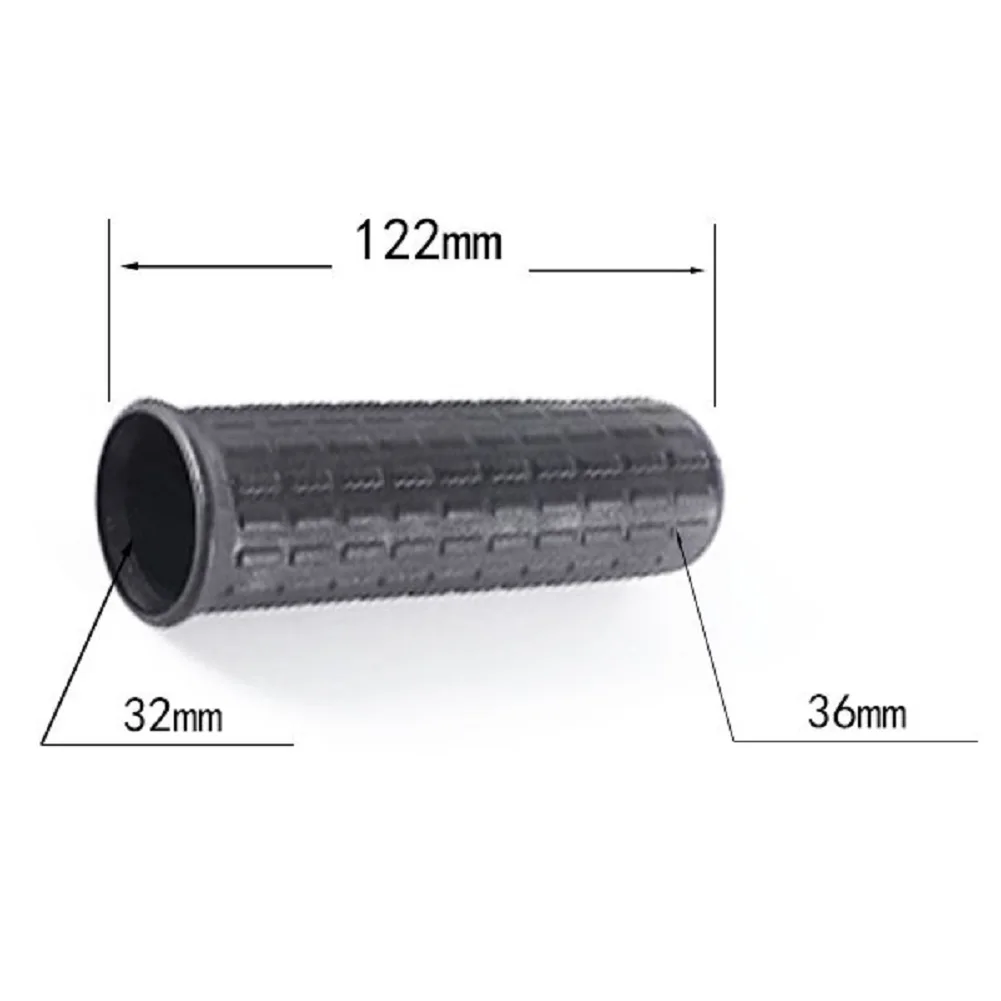 Imagem -06 - Tampa de Borracha Antiderrapante para Carrinho de Mão à Prova de Intempéries Tubos Redondos Aperto Firme Universal Ranhura 30 mm Peças