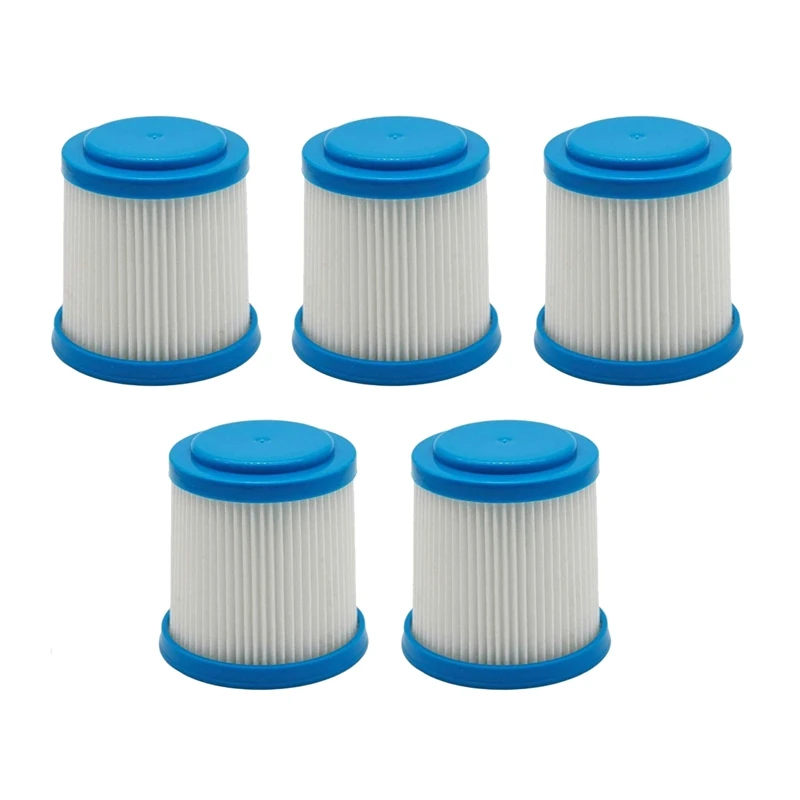 5 Packs Replacement Filters For Black+Decker Cordless Vacuum Vacuums Vpf20