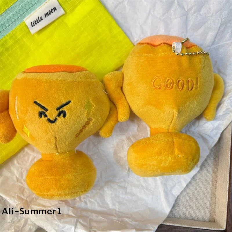 【E】พวงกุญแจตุ๊กตาถุงรางวัลน่ารักและสร้างสรรค์ 1/2 ชิ้น ของเล่นตุ๊กตาธีมรางวัลสำหรับตกแต่งกระเป๋า ของขวัญนำโชคสำหรับนักเรียนและเพื่อน