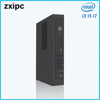 ZXIPC-كمبيوتر صغير ، Intel Core i7 ، i5 ، i3 Processador ، ITX ، Windows 10 Pro ، عميل رفيع ، COM ، SSD ، بلوتوث ، WiFi ، كمبيوتر ألعاب