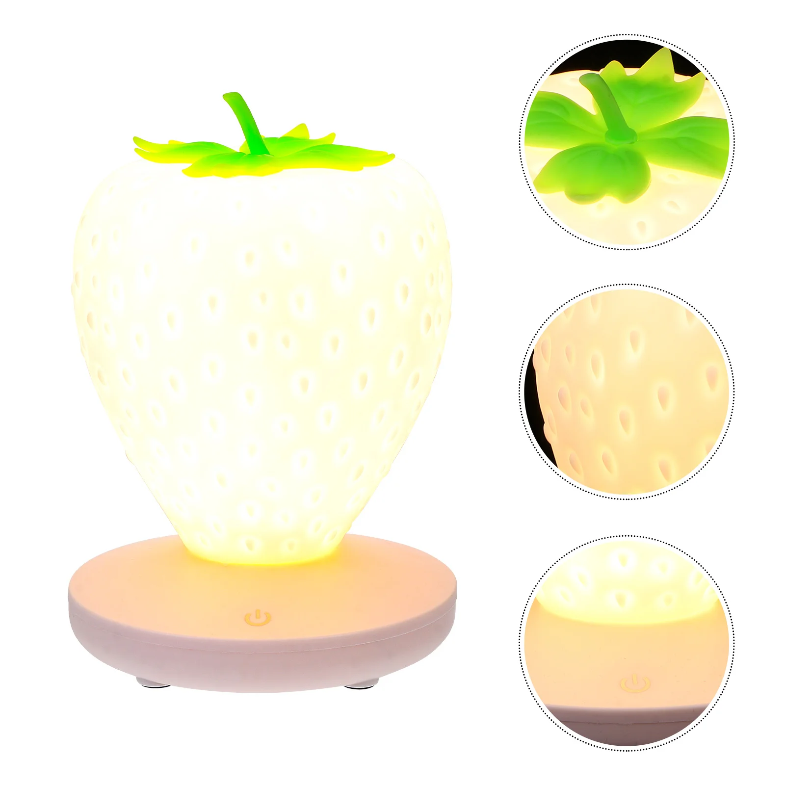 ضوء 3-Level التحكم باللمس سطوع قابل للتعديل لطيف مصباح الزخرفية لغرفة النوم سطح المكتب #4