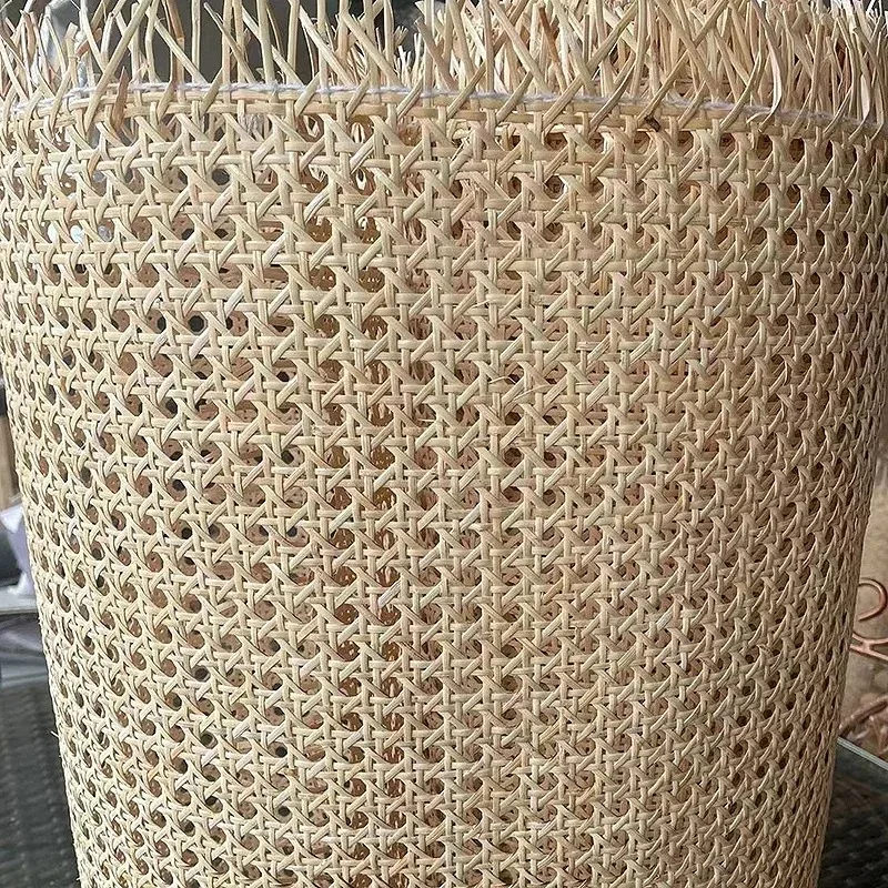 Rollo de mimbre Natural de 40-50cm de ancho, hoja de mimbre Real Indonesia, rollo de correas de caña, silla, mesa, Material de reparación de muebles, tejido a mano