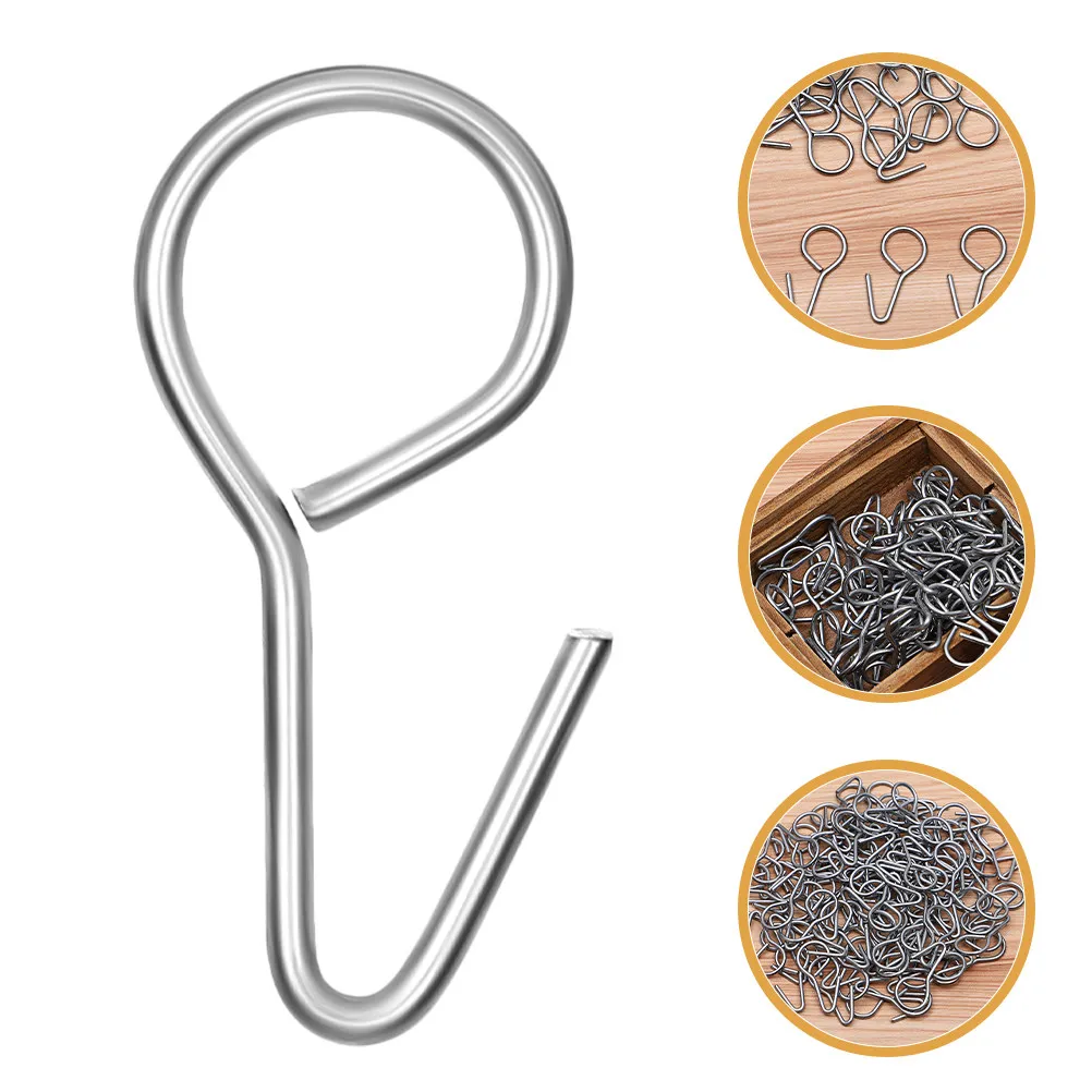 

100Pcs Car Seat Cover Hook Clips Reliable Fixing Hooks Vehicle Seat Cover Hangers Car Cushion Installation S Hooks