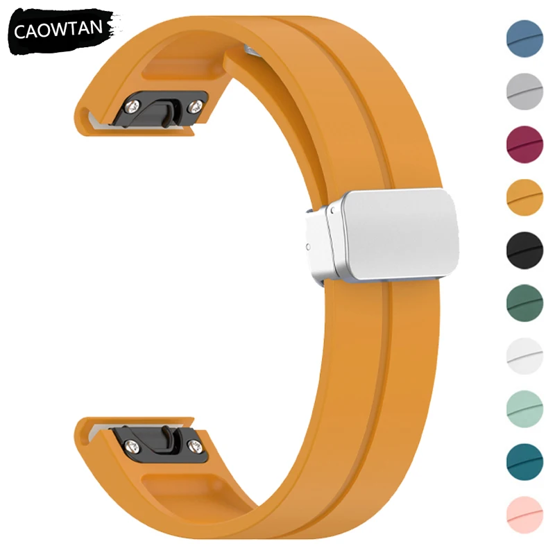 Silikonarmband für Garmin Fenix 7S 7 7X Pro 5X 5 5S Plus 6 6S 6X Epix Pro Gen 2 51MM 47MM 42MM Band Smart Watch Easyfit Armband
