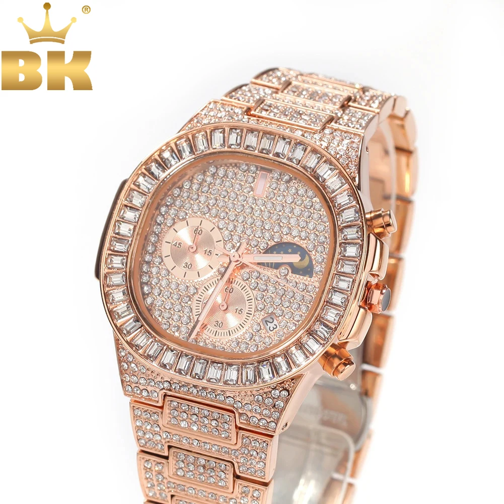 TBTK watches womens and mens Couple watch new style T square multi-function watch Wholesale Multiple colors available