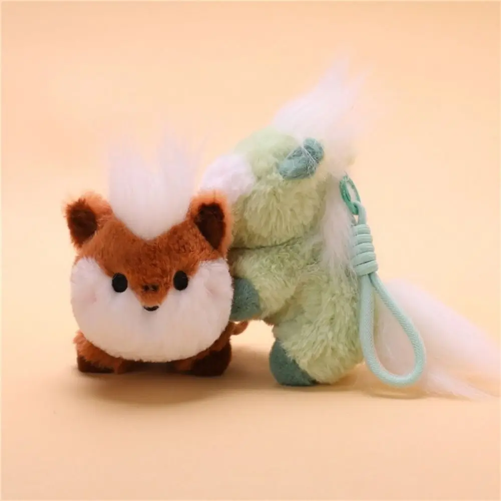 Good Luck Creative Mini Horse Kawaii Cute Cartoon Horse Keychain Long Hair Chinese Zodiac Horse Party Decor