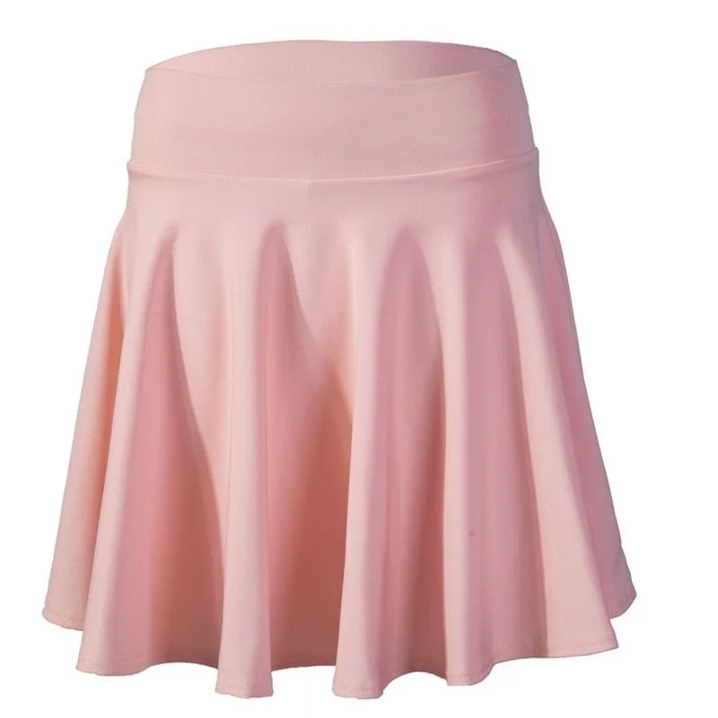 

Ladies Fashion Summer New Stylev Korean Version Skirt Sports Running Square Dance Elegant Trend High Waist A-line Skirt