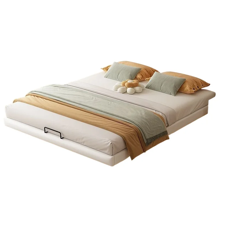 

Suspension bed modern simple bedside iron frame steel frame wrought iron master bedroom